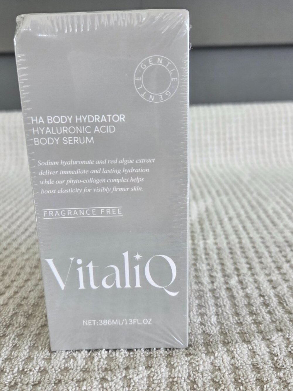 VitaliQ HA Body Hydrator Hyaluronic Acid Body Serum 13 fl oz New in Sealed Box